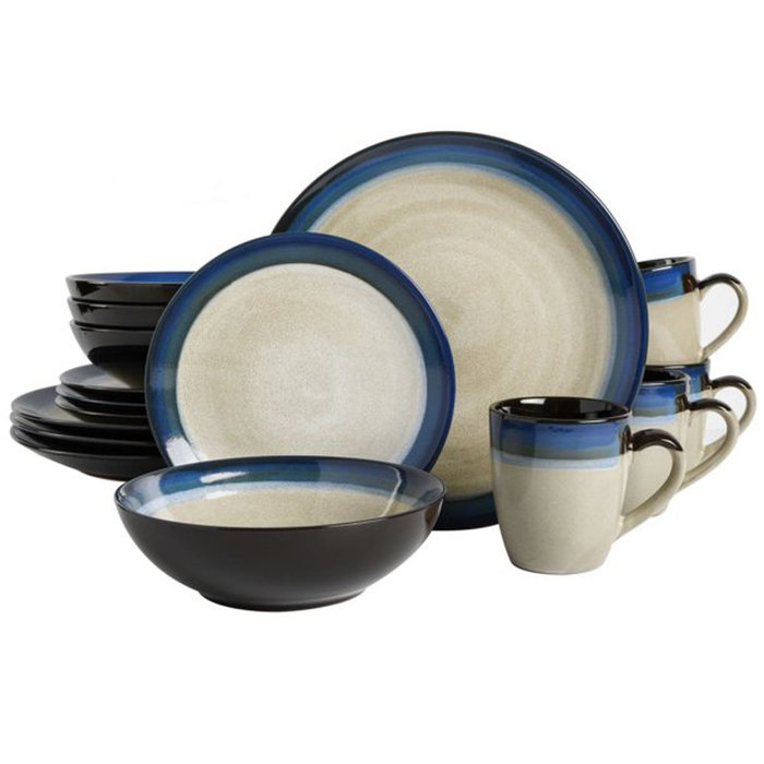 Gibson Melamine Dinnerware Set Service for 4 Wayfair